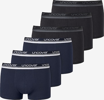 uncover by SCHIESSER Boxershorts in Blauw: voorkant