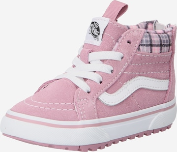 Baskets VANS en rose : devant