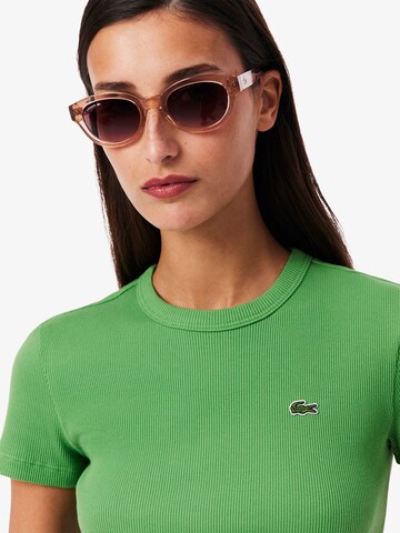 LACOSTE - Camisa em verde