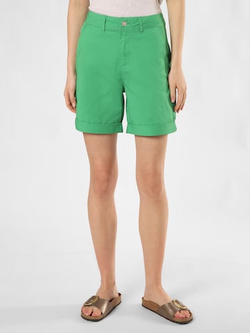 Marie Lund Pants in Green: front