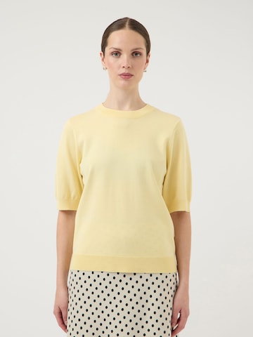 YAS Pullover 'YASLena' i beige: forside