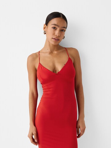 Bershka Jurk in Rood