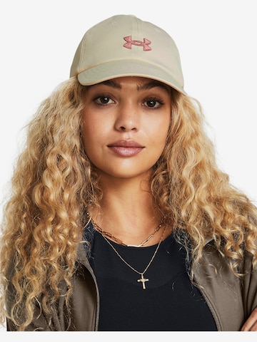 UNDER ARMOUR Athletic Cap 'Blitzing' in Brown: front