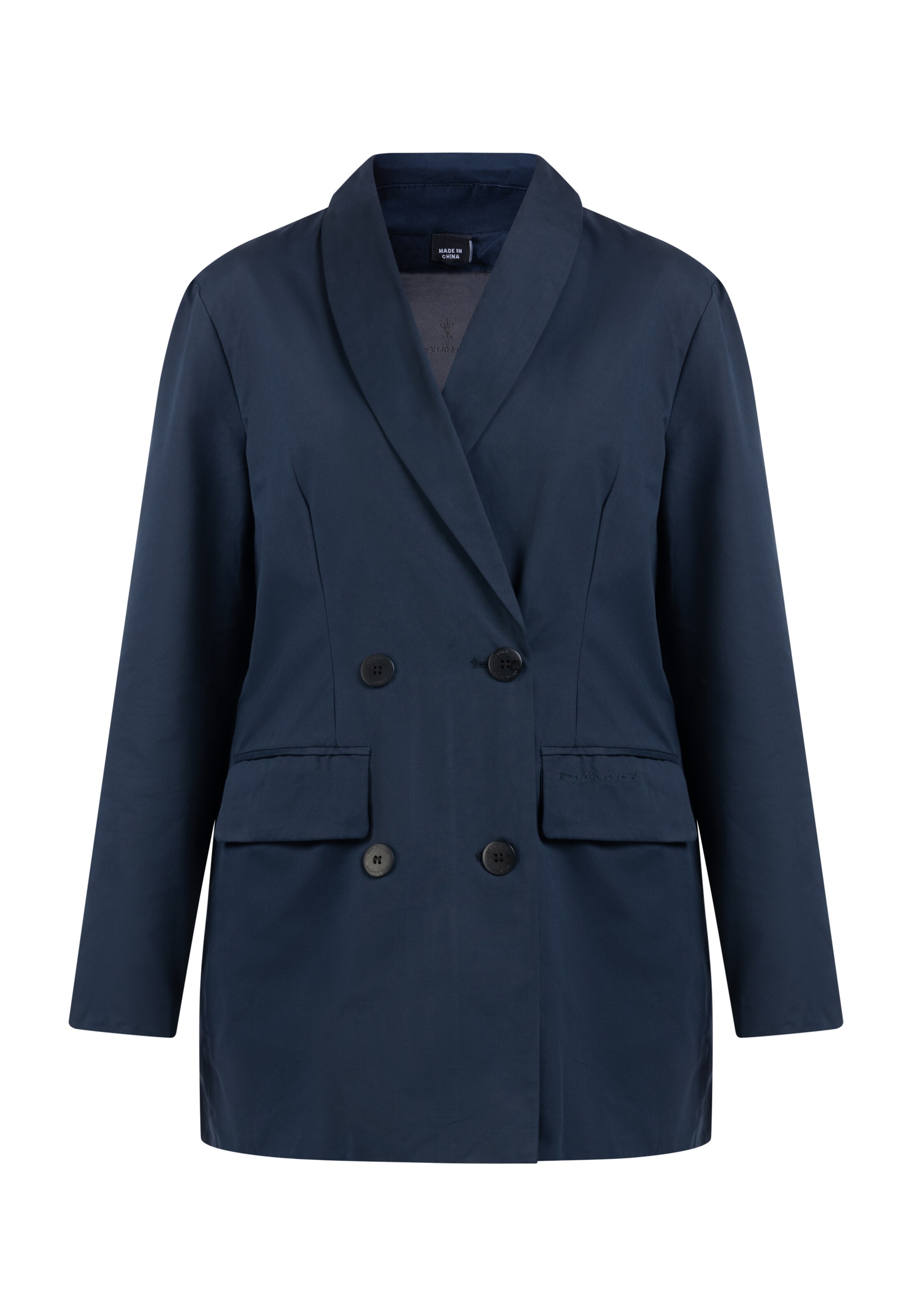 DreiMaster Klassik Блейзър в синьо: отпред