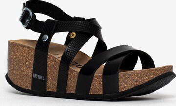 Bayton Sandal 'Palmas' i svart