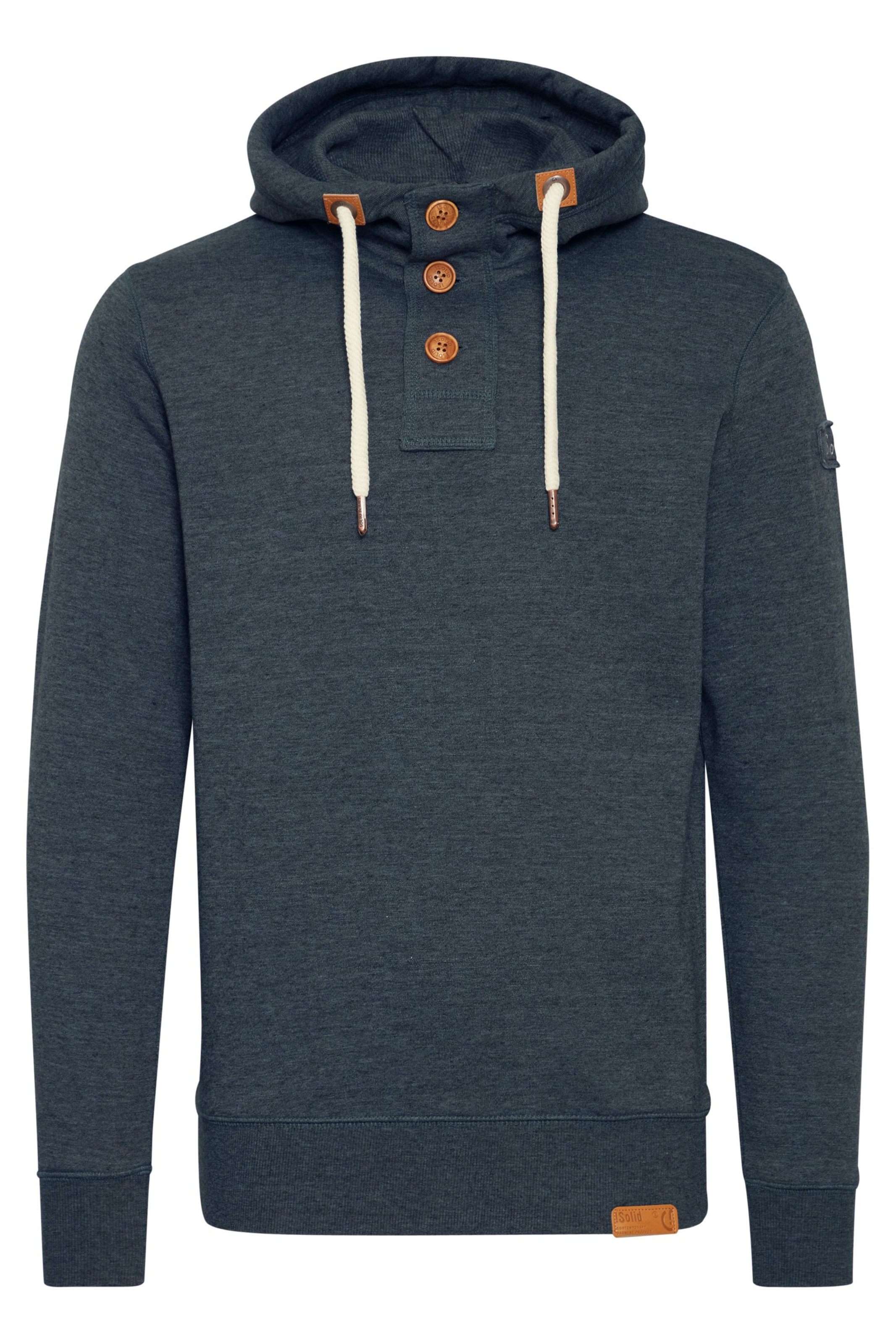 !Solid Sweatshirt 'TripStrip' in Blau: Vorderseite