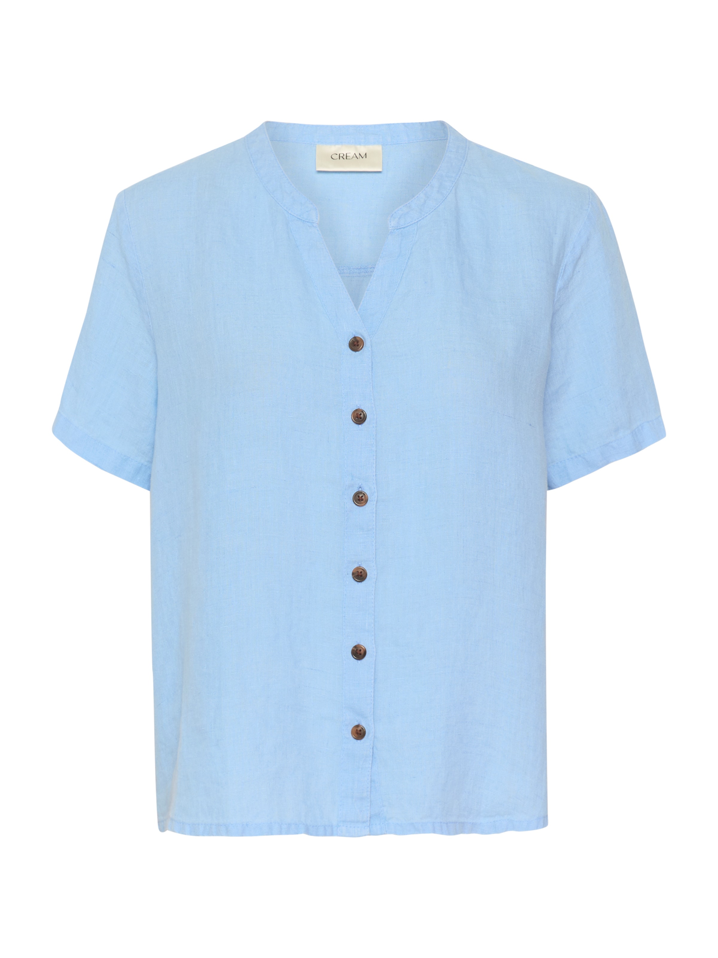 Cream Blouse 'Bellis' in Blauw: voorkant