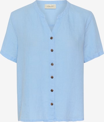 Cream Bluse 'Bellis' in Blau: Vorderseite