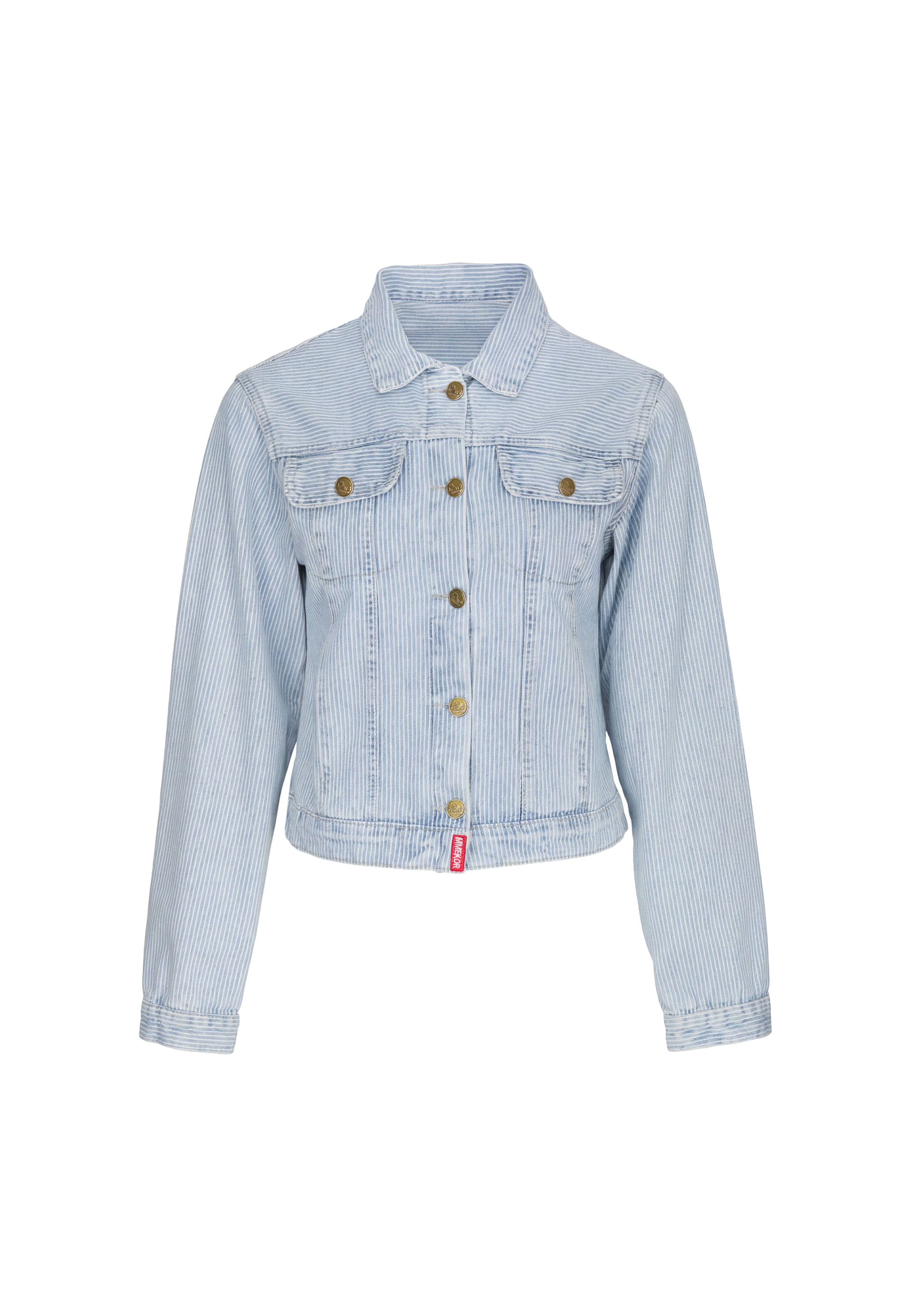 MYMO Tussenjas in Blauw: voorkant