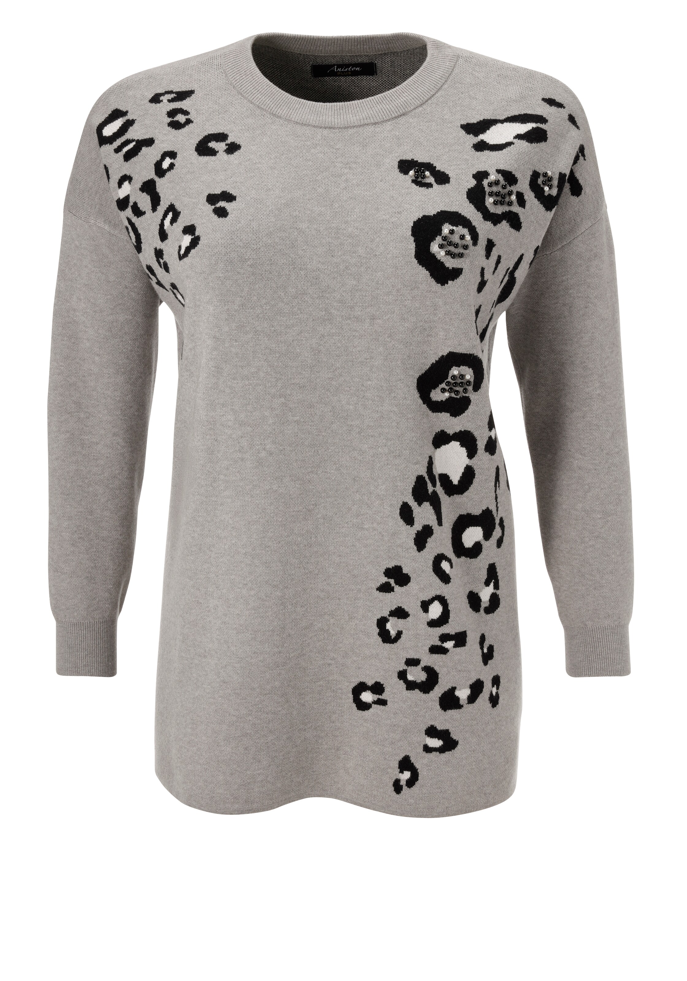 Aniston Pullover in Grau: Vorderseite