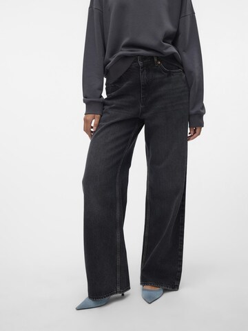 VERO MODA Wide leg Jeans 'Kathy' in Black