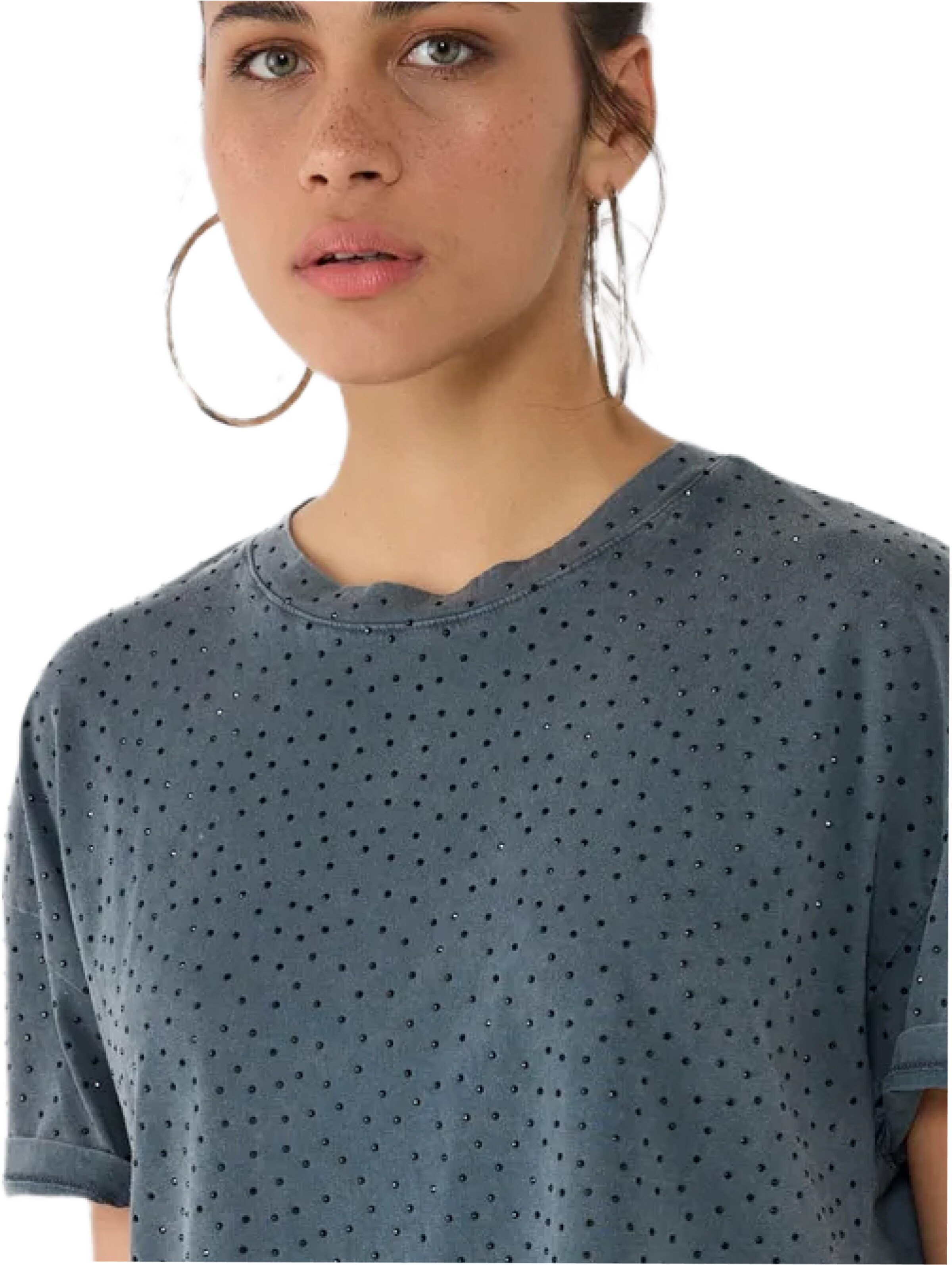 No Matter What T-Shirt in Grau