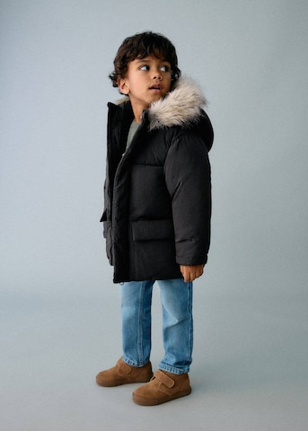 MANGO KIDS Jacke in Schwarz