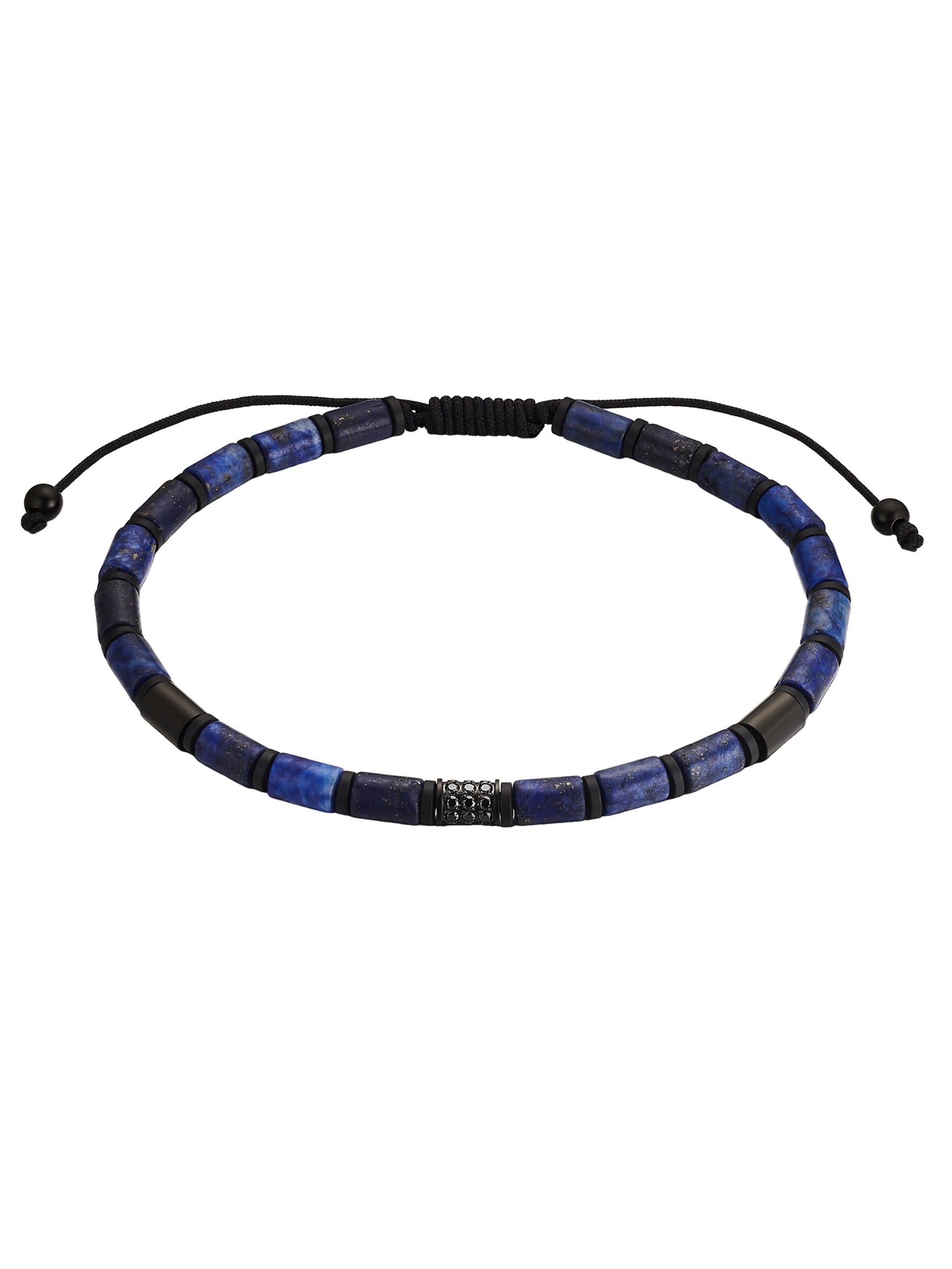 True Rebels Armband in Zwart: voorkant