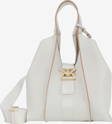 BOGNER Shoulder Bag in White: front
