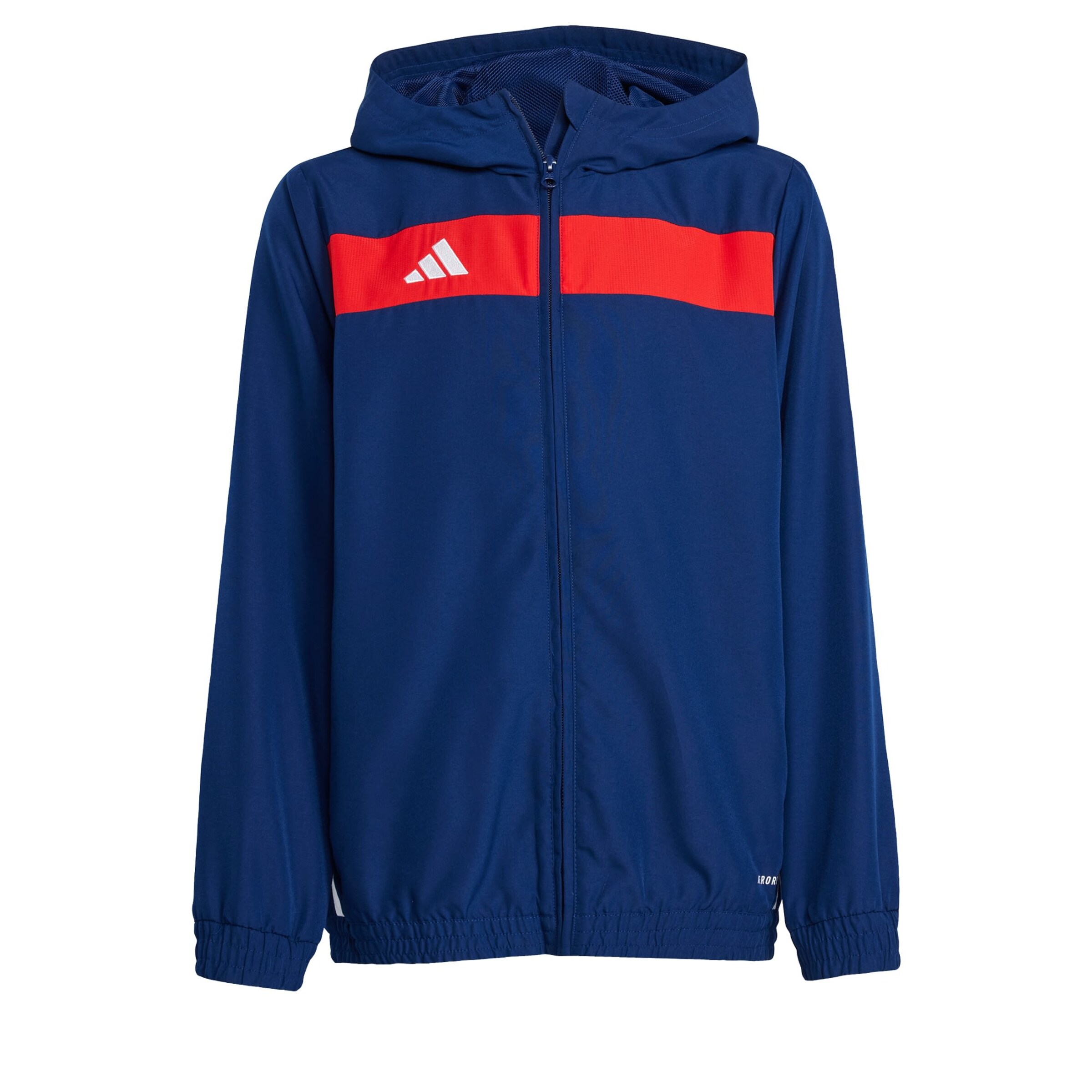 ADIDAS PERFORMANCE Sports sweat jacket 'Tiro 25 Essentials' in Blue: front