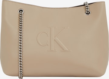 Calvin Klein Jeans Τσάντα ώμου σε γκρι: μπροστά