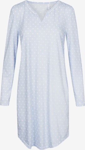 Chemise de nuit ' Mustermix ' Rösch en bleu : devant
