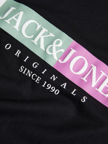 JACK & JONES Majica 'LAFAYETTE' | črna barva