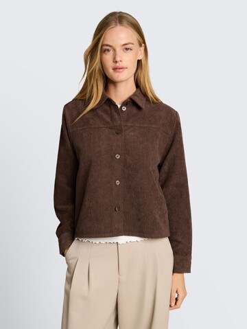 TOM TAILOR DENIM Tussenjas in Bruin: voorkant