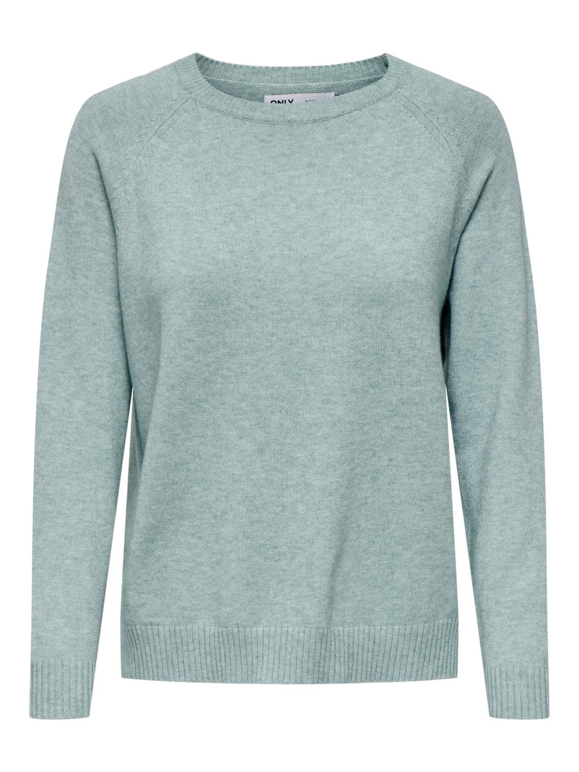 ONLY Sweater 'ONLLesly' in Green: front