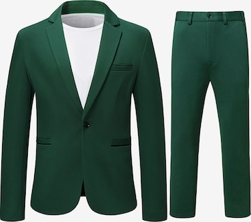 Youthup Anzug in Grün: Vorderseite