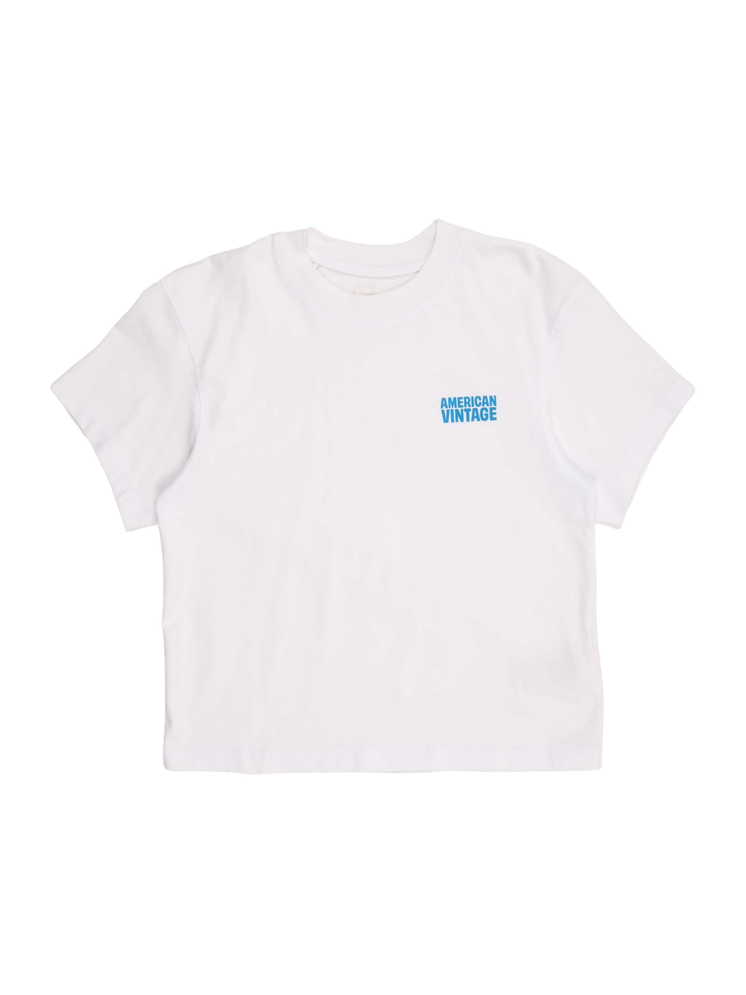 AMERICAN VINTAGE Shirt 'GIXY' in White: front