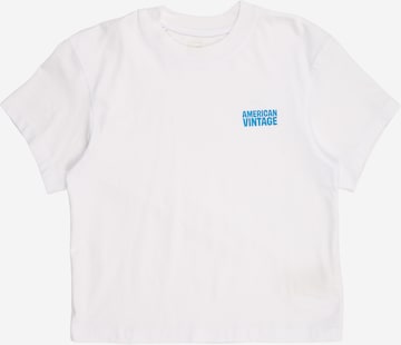 AMERICAN VINTAGE Shirt 'GIXY' in White: front