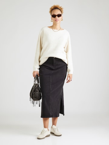 Vero Moda Curve Свитер 'VMCWendy' в Бежевый