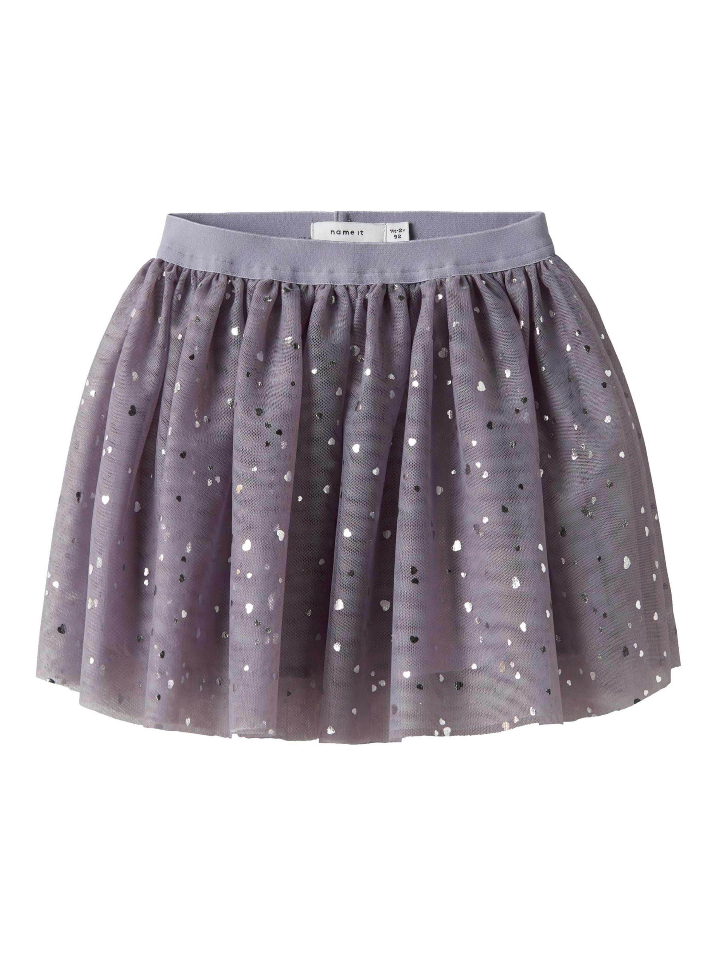 NAME IT Skirt in Purple: front
