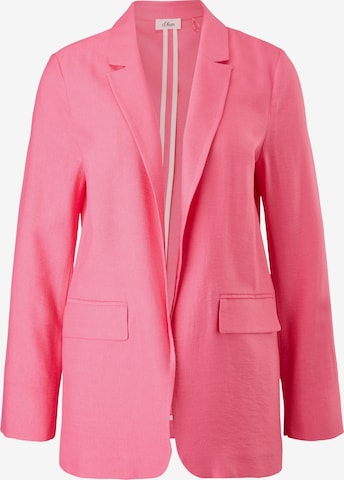 s.Oliver BLACK LABEL Blazers in Roze: voorkant