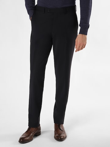 Finshley & Harding Regular Pants 'Carter' in Blue: front