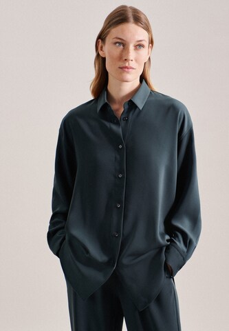 SEIDENSTICKER Blouse 'Schwarze Rose' in Green: front