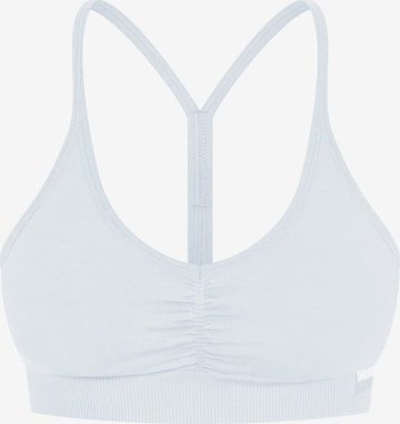 Soutien-gorge de sport Smilodox en bleu : devant