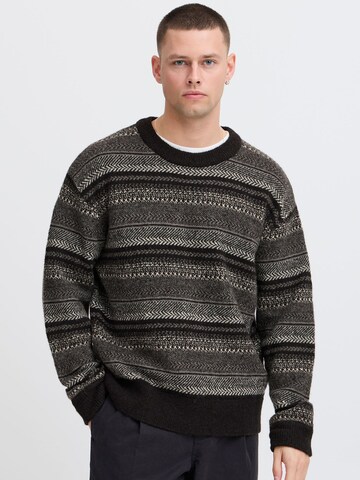 Pullover 'Maxwell' di !Solid in nero: frontale