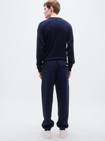 Calvin Klein Jeans Tapered Pants in Blue: back