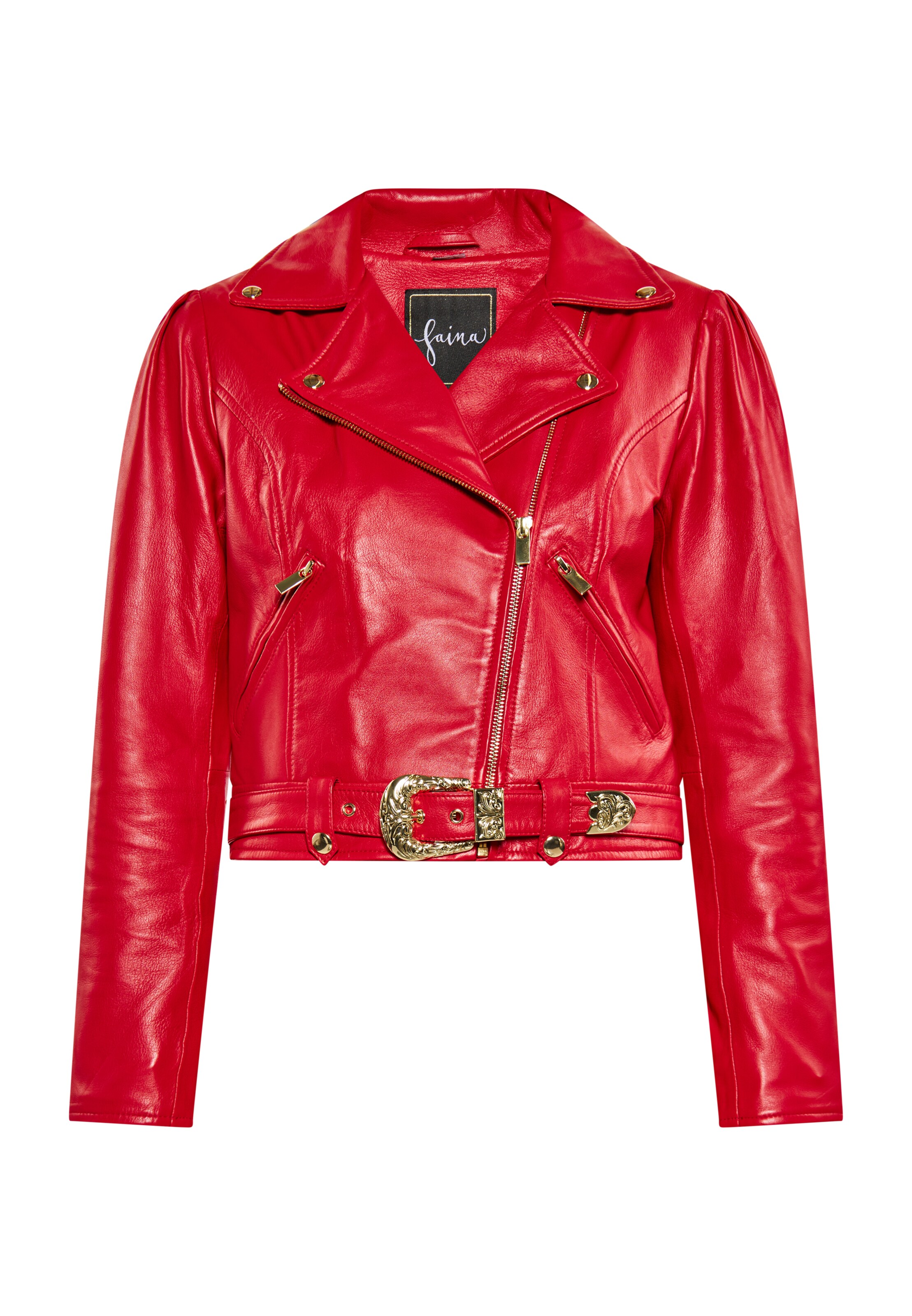 faina Övergångsjacka i röd: framsida