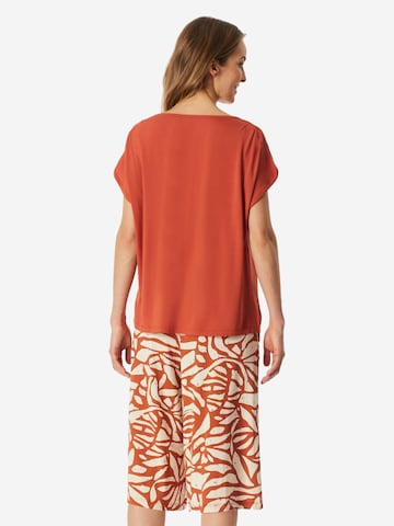 SCHIESSER Pajama 'Selected Premium' in Orange
