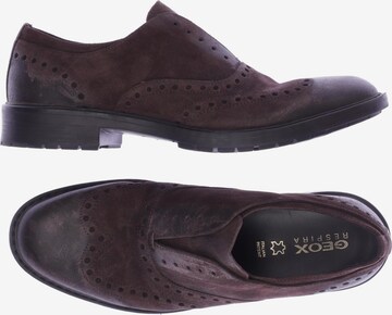 GEOX Flats & Loafers in 45 in Brown: front