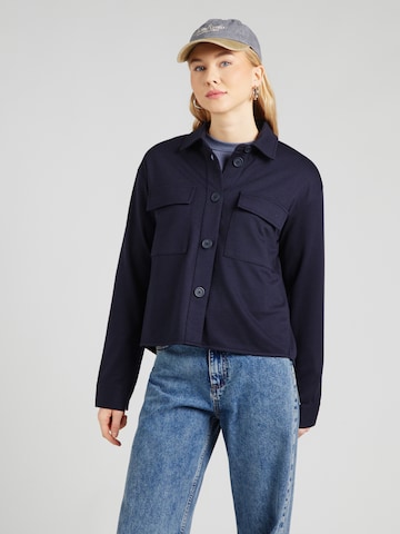 Smith&Soul Wide Leg Jacke in Blau: Vorderseite