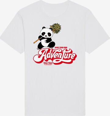 F4NT4STIC Shirt 'Tao Tao Adventure' in White: front