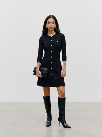 Robes en maille 'VMPicco' VERO MODA en noir