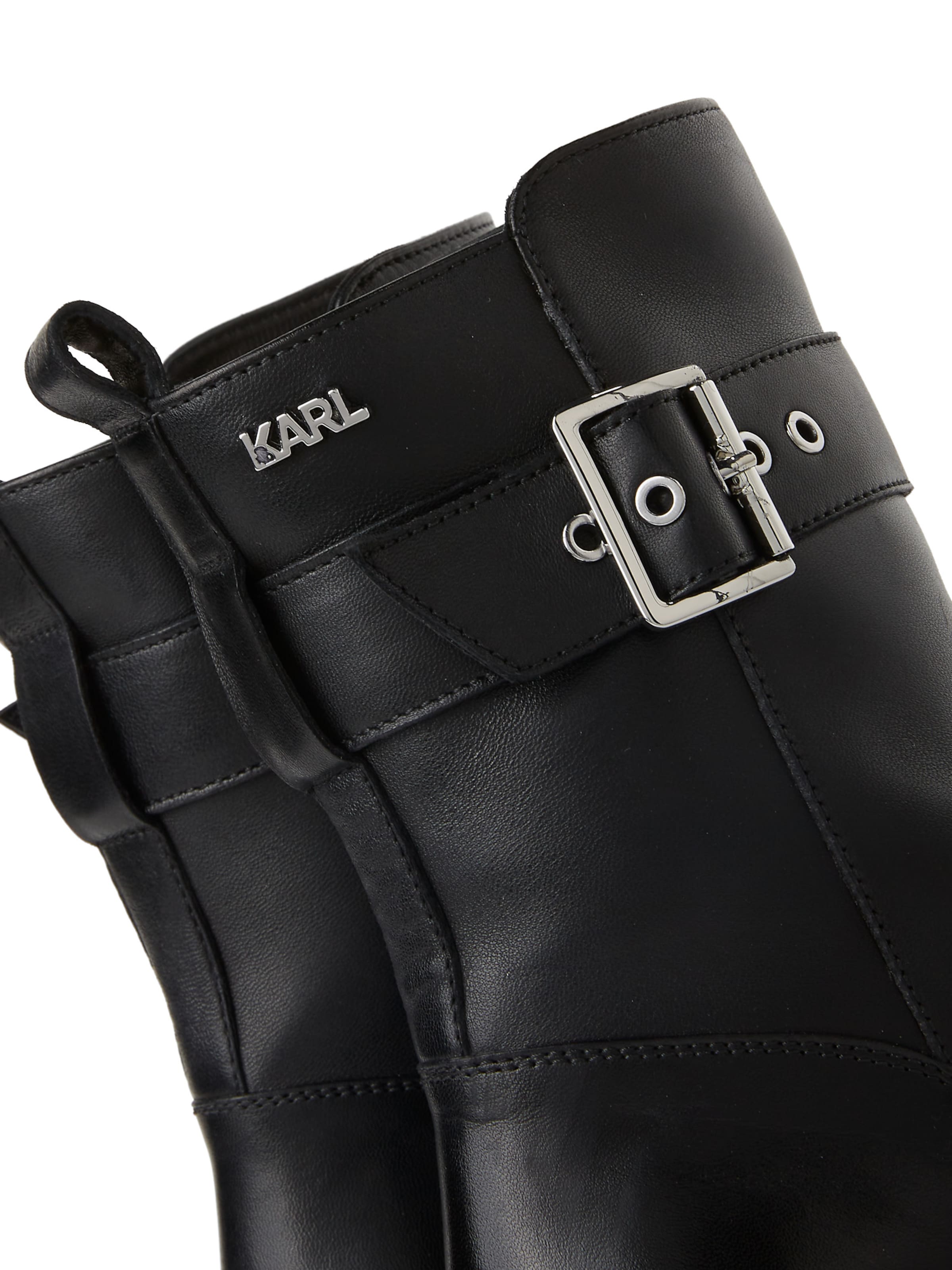 Karl Lagerfeld Μποτάκι 'Binky' σε μαύρο