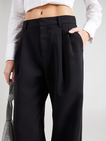 GAP Wide Leg Hose in Schwarz