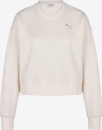 PUMA Sports sweatshirt 'Classics' in White