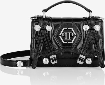 Philipp Plein Handtas in Zwart: voorkant