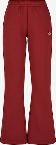 raudona Karl Kani Kliošinis Kelnės 'Script': priekis