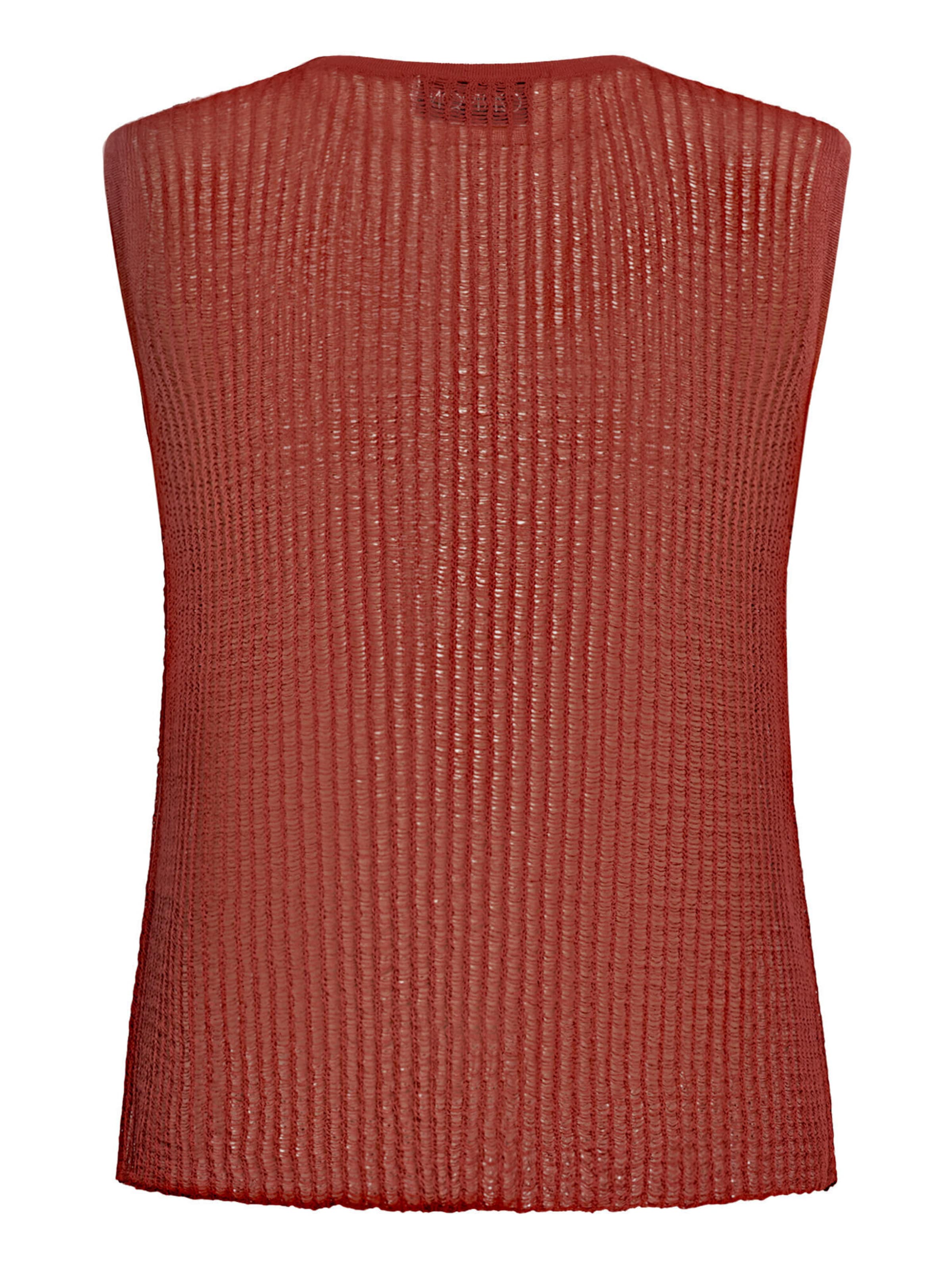 Tops en tricot Cartoon en marron