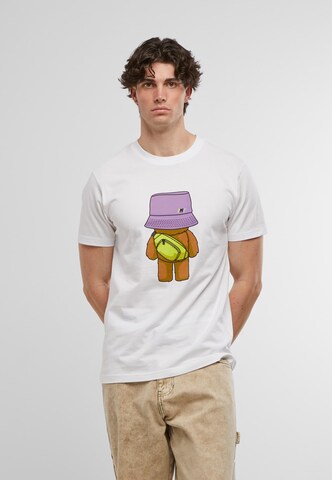 Mister Tee Bluser & t-shirts 'Bear' i hvid