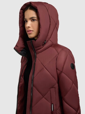khujo - Sobretudo de inverno 'SALIA' em vermelho